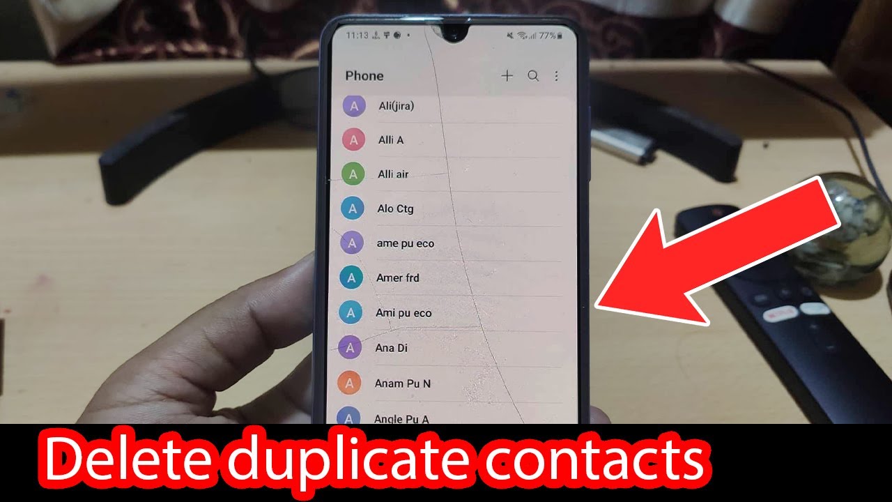 Why do my contacts appear twice on Samsung? Tipseri