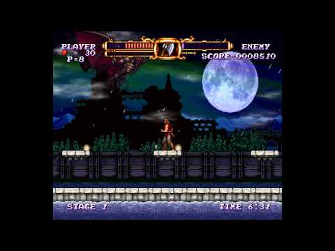 Castlevania: The Adventure ReBirth Hack - Battle of the Holy