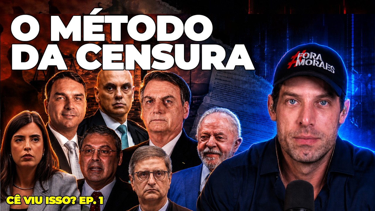 CÊ VIU ISSO? #1 - DA CARTA DE BOLSONARO AO PL DA MISOGINIA: O MÉTODO DA CENSURA NO BRASIL