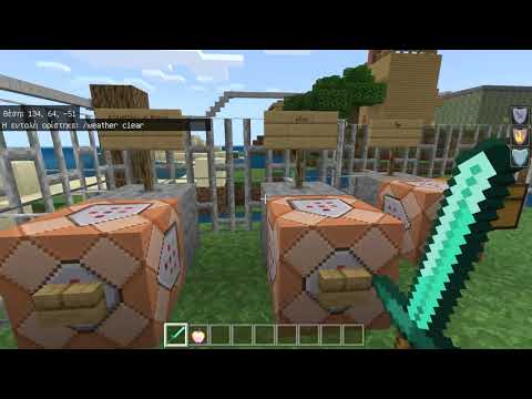 I show you how to make a command block and some commands