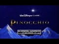 Pinocchio Re Release Commercial 1992