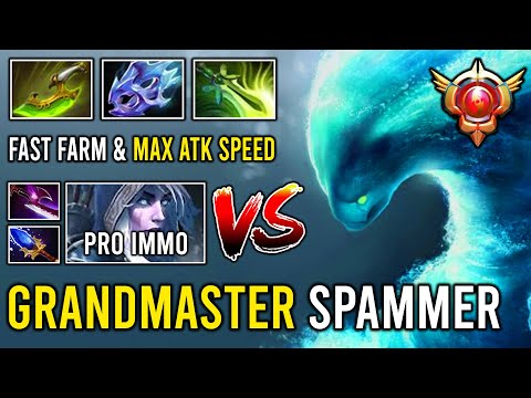 Epic God LVL30 Grandmaster Tier Morphling Spammer Crazy Fast Farm +1.1k GPM Max Attack Speed Dota 2