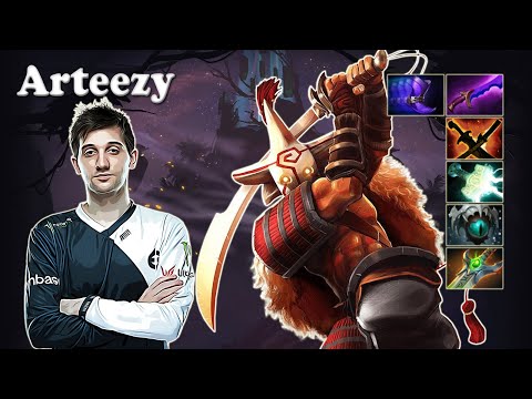 Arteezy - Juggernaut Safelane | Dota 2 7.30e Gameplay