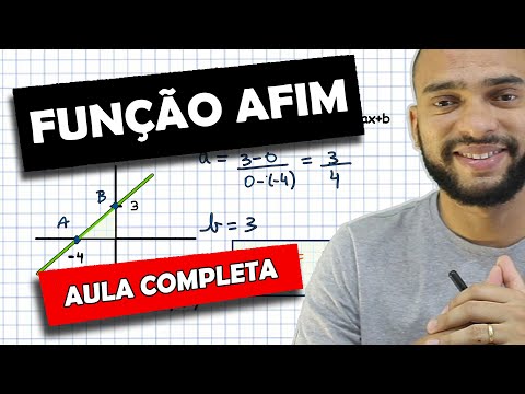 AFFINE FUNCTION - FIRST DEGREE FUNCTION | FULL CLASS
