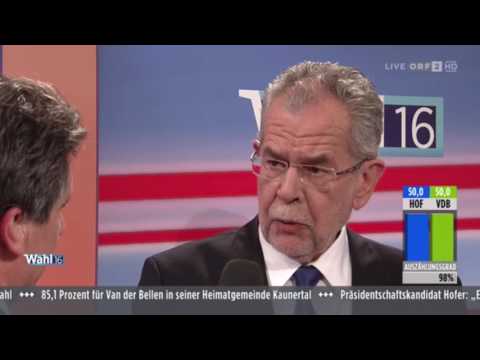 Ersten Reaktionen von  den Kandidaten der Bundespräsidentenwahl Stichwahl 2016