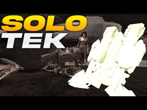 Upgrading The Most Broken SOLO Rathole To Tek Day 1! - Ark