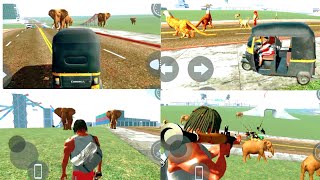 herd of elephants,Indian bike Driving 3D game supported