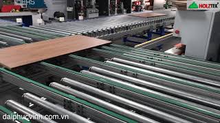 Máy Dán Cạnh Pro-650AH | Băng Tải Con Lăn Tự Động Chuyển Hướng Thu Hồi Ván | Đại Phúc Vinh CNC