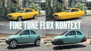 How to fine-tune FLUX Kontext FAST