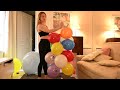 Girl Pops A Bunch Of Balloons Preview