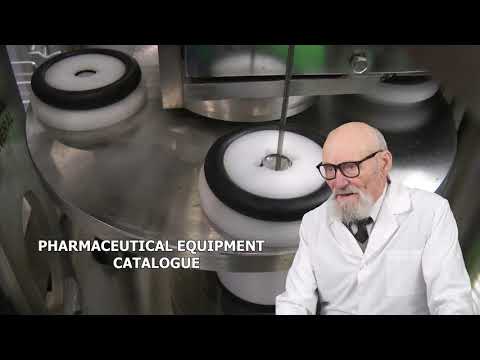 Sublimation. Dragging boiler. Mixing of powders. Packing in a blister pack. Blister with capsules.