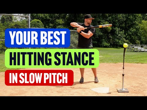 Slow Pitch Hitting Tips: How to Choose The Right Stance