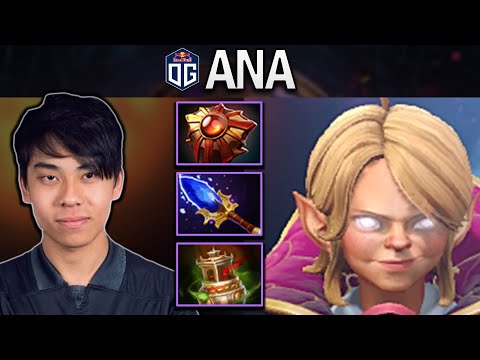 OG.ANA INVOKER - UTILITY MID - DOTA 2 7.27 GAMEPLAY