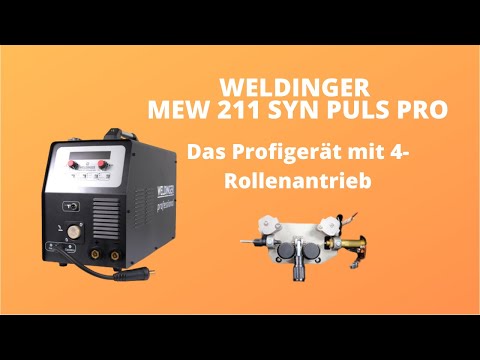 MEW 211 SYN PULS PRO | Was kann das PROFI Gerät mit 4-Rollenantrieb wirklich?