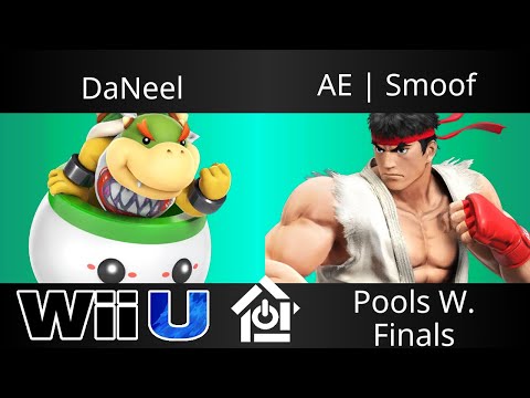 Golden Daze 2017 Arcadian  - DaNeel (Bowser Jr) vs AE | Smoof (Ryu) - Smash 4 Pools W. Finals