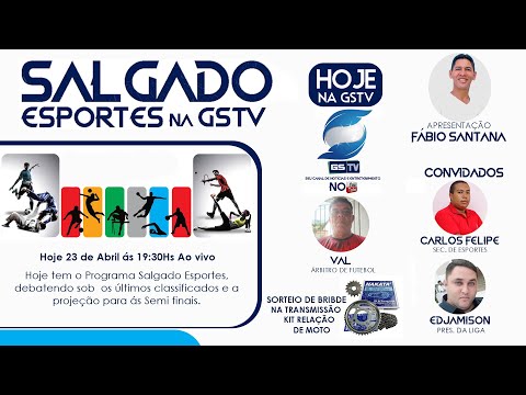 SALGADO ESPORTES - GSTV - SALGADO/SE 23/04/2024