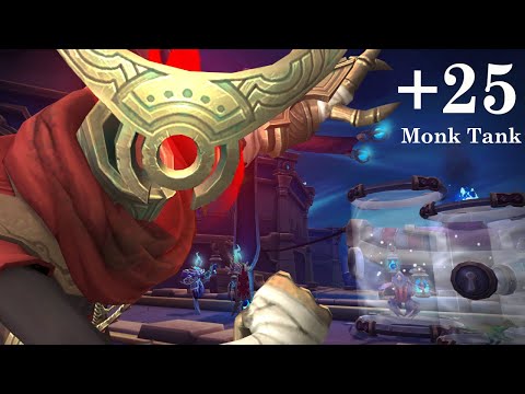 TazaVesh Straßen +25 | WoW Shadowlands 9.2 S3 | M+ Dungeon Commentary - Braumeister Mönch