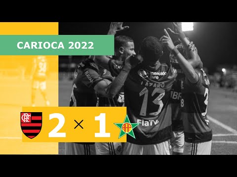 Flamengo 2 x 1 Portuguesa-RJ - Gols - 26/01 - Carioca 2022