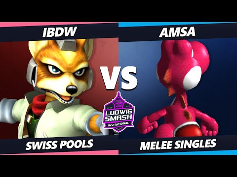Ludwig Invitational - aMSa (Yoshi) Vs. iBDW (Fox) SSBM Melee Tournament