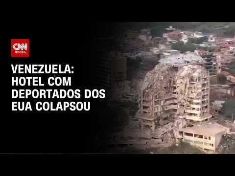 Terremotos na Venezuela: Hotel com deportados dos EUA colapsou por tremores | CNN 360º
