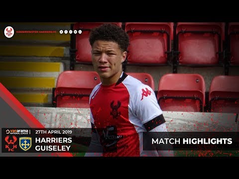 Match Highlights: Harriers 1-2 Guiseley 27/04/19