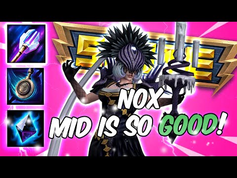 SMITE NOX MID LANE GAMEPLAY - SMITE RANKED CONQUEST (MASTERS)