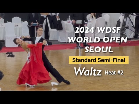 Matteo Del Gaone & Ekaterina Utkina | Standard Semi Final Waltz Heat.2 | 2024 WDSF World Open Seoul