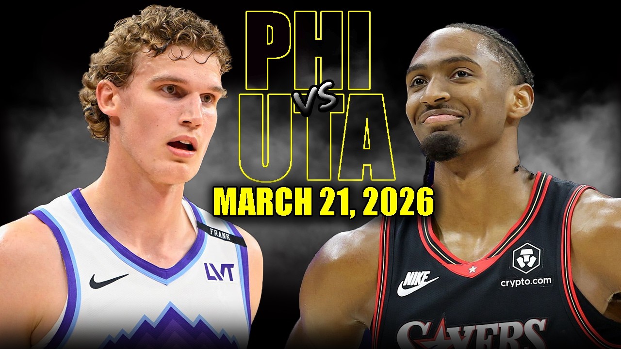 3월22일 필라델피아 유타 NBA 하이라이트