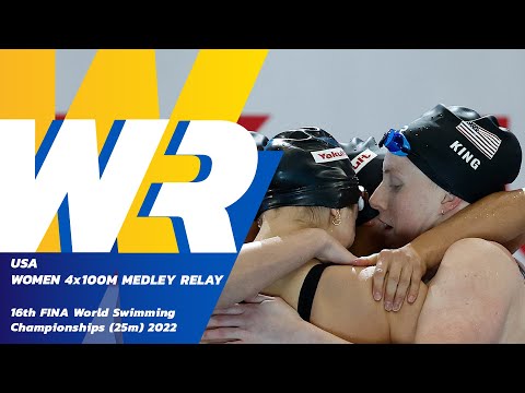 Плавание NEW WORLD RECORD | Women’s 4x100m Medley Relay