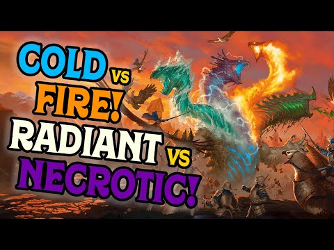 What is the Best Damage Type in D&D 5e? A look at Resistances and Immunities.