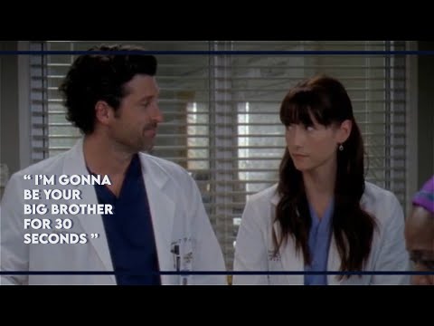 derek and lexie being siblings