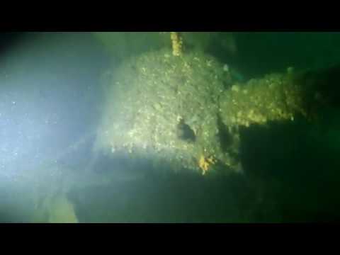 Scuba diving the big guns of the Kronprinz Wilhelm in Scapa Flow 2019