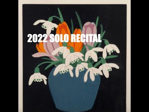 Solo Recital 2022 Detroit Youth Volume