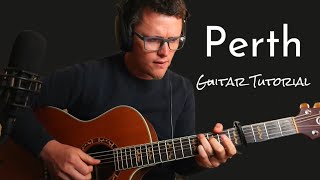 &quot;Perth&quot; Guitar Tutorial // Bon IVer [My Favourite Indie style guitar RIFF]