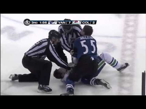 Hockeyfighters.cz  Rick Rypien vs Cody McLeod.wmv