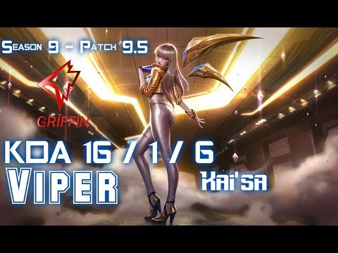 GRF Viper KAI'SA vs TALIYAH ADC - Patch 9.5 KR Ranked