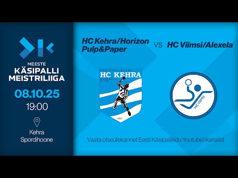 HC Kehra/Horizon Pulp&Paper - HC Viimsi/Alexela | MEESTE KÄSIPALLI MEISTRILIIGA 2026