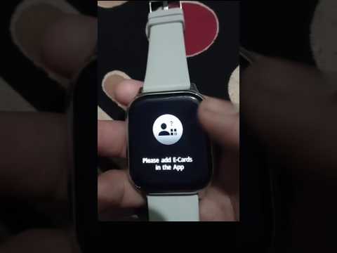 Watch main e-card kese lagaye #ecard#watch#smartwatch#shorts#viral#trending#viralshort