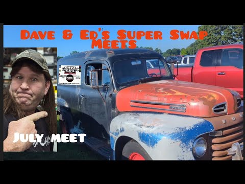 Dave & Ed's July Super Swap Meet 2024 #autosweep #tarylfixesall