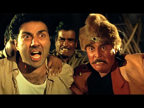 कसम गंगा मैया की घर में घुसकर मारुंगा, सातो को साथ मारुंगा - Best Action Scene - Ghatak Movie