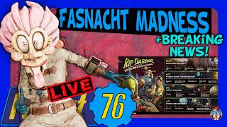 Fasnacht is back with new rules and rewards, can we do more than one an hour?  | Fallout 76