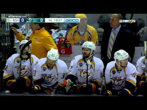 NHL 15/16, SC.WC. Round 2.Game 1. Nashville Predators - San Jose Sharks