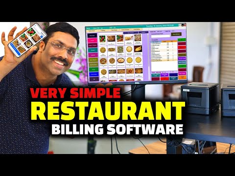 VERY SIMPLE RESTAURANT BILLING SOFTWARE 2023 CALL Billing Software