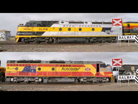 7962V SSR Grain Train With CLF3, BRM002 & CLP9 "Auscision Models" (16/9/2024) - PoathTV