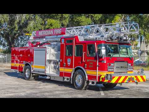 Walk Around of Meridian Township Fire's E-ONE HP 78 Aerial - SO144490