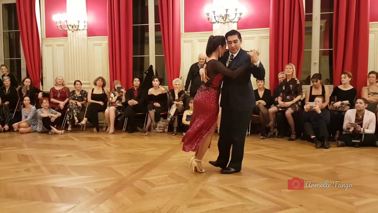 Facundo Arnedo y Ana Barros ❤ Mairie du 16   Paris   Soirée Championnats de France de Tango 2018