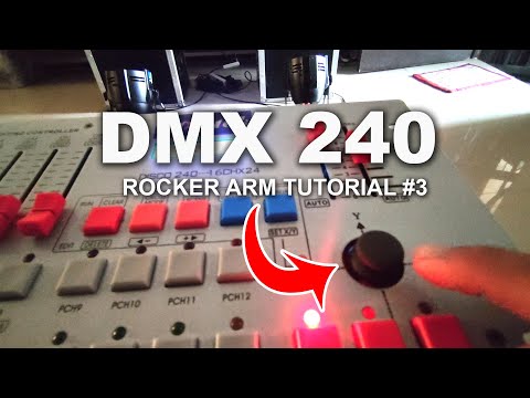DMX 240 Light Controller Rocker Arm Tutorial #3