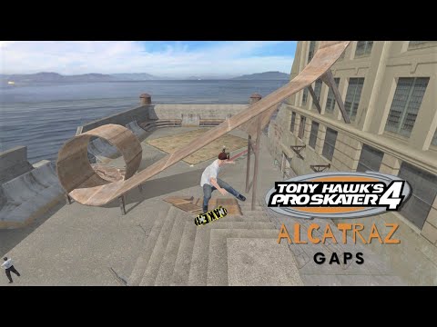 Tony Hawk's Pro Skater 4 #16: Alcatraz Gaps (PC Gameplay)