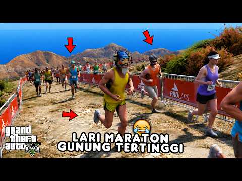 LARI MARATON DI GUNUNG TERTINGGI GTA 5  - GTA 5 ROLEPLAY