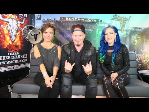 Arch Enemy´s Alissa White-Gluz & Michael Amott